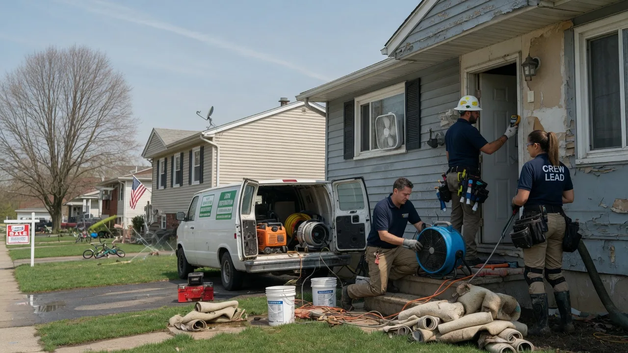 Flood Cleanup in Palmerton, PA near me